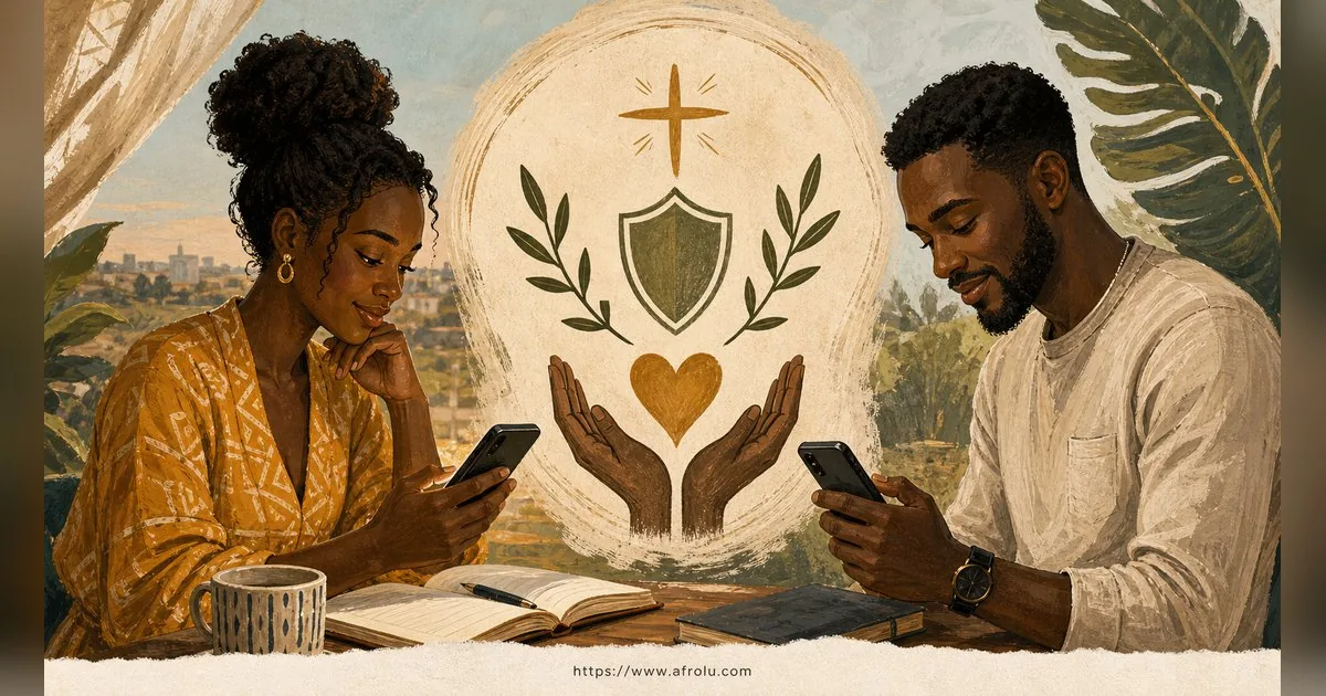 Texting After a First Date: Close the Loop, Open One Door for Faith-Led Daters: Safety-first in Weekend-First Dating: Afrolu shareable reminder