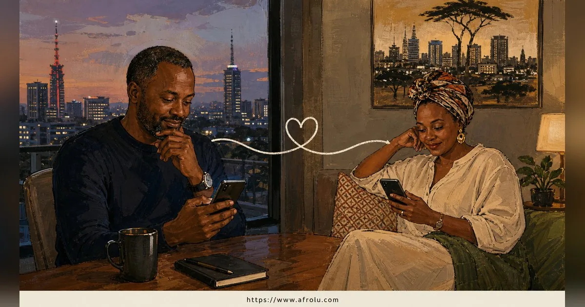 Texting After a First Date: Close the Loop, Open One Door for Late Entrants: Intent-first in City Life: Afrolu shareable reminder