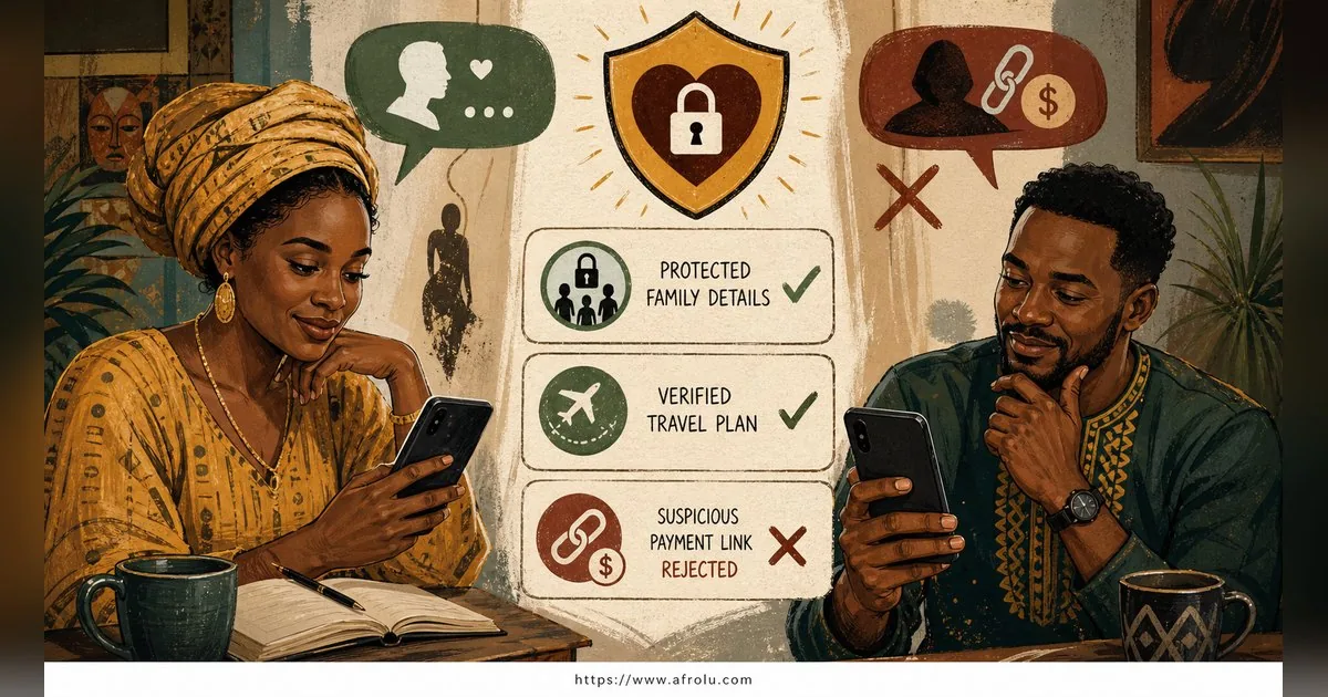Texting After a First Date: Close the Loop, Open One Door for Parents Returning To Dating: Safety-first in Distance-Aware Dating: Afrolu safety checklist