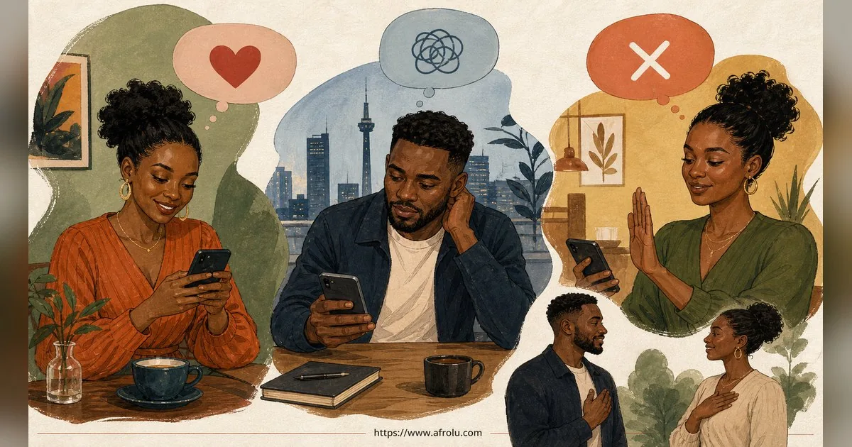 Texting After a First Date: Close the Loop, Open One Door for Professionals: Low-pressure in Casual-But-Honest Dating: Afrolu signal checklist