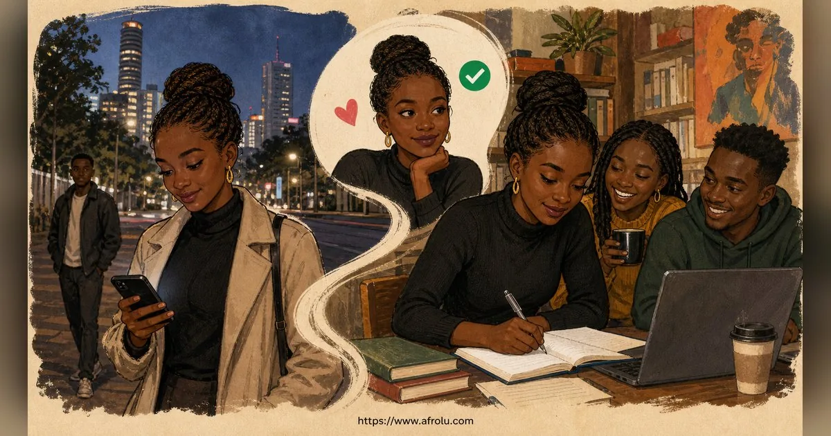 Texting After a First Date: Close the Loop, Open One Door for Students: Safety-first in City Life: Afrolu practical takeaway