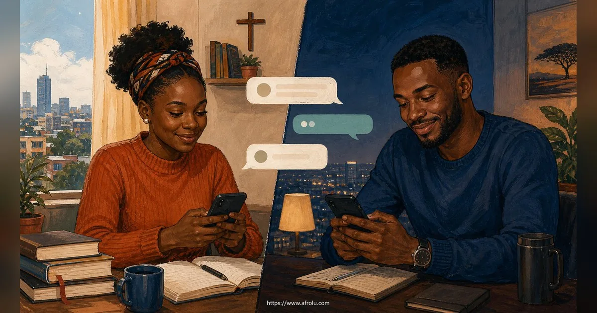Texting After a First Date: Close the Loop, Open One Door for Students: Intent-first in Weekend-First Dating: Afrolu conversation example