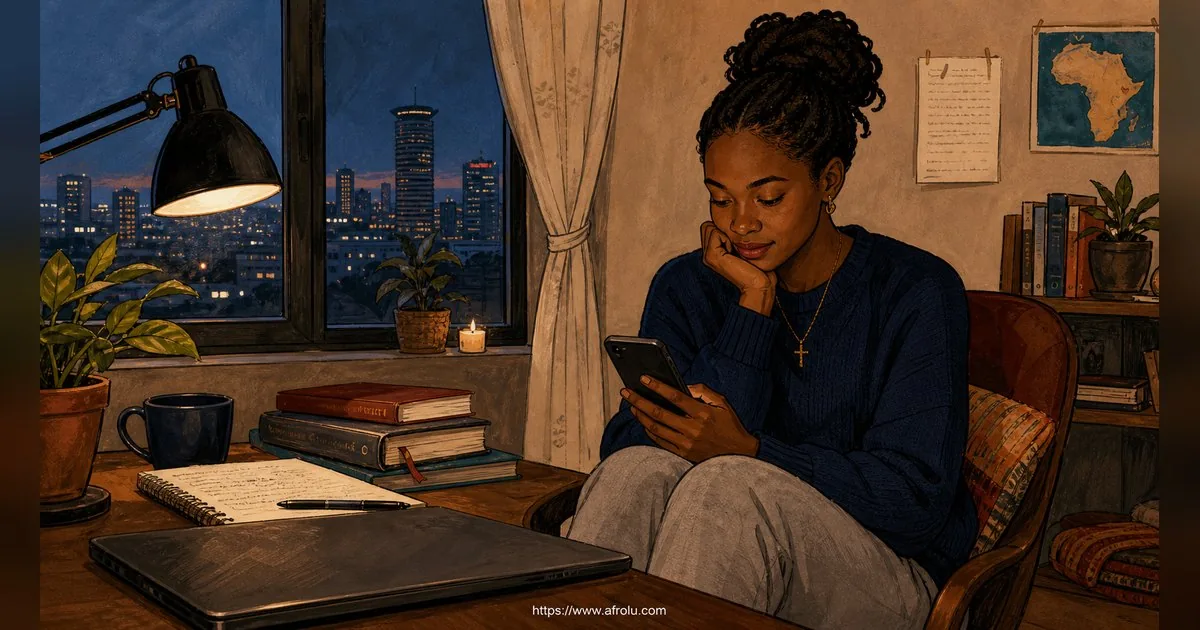 Texting After a First Date: Close the Loop, Open One Door for Students: Intent-first in Weekend-First Dating: Afrolu real-life scene