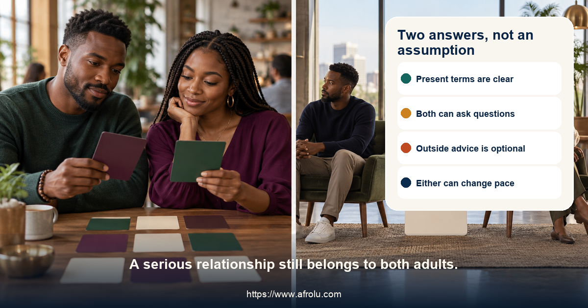 Comparison of a chosen serious agreement and a commitment assumed from labels