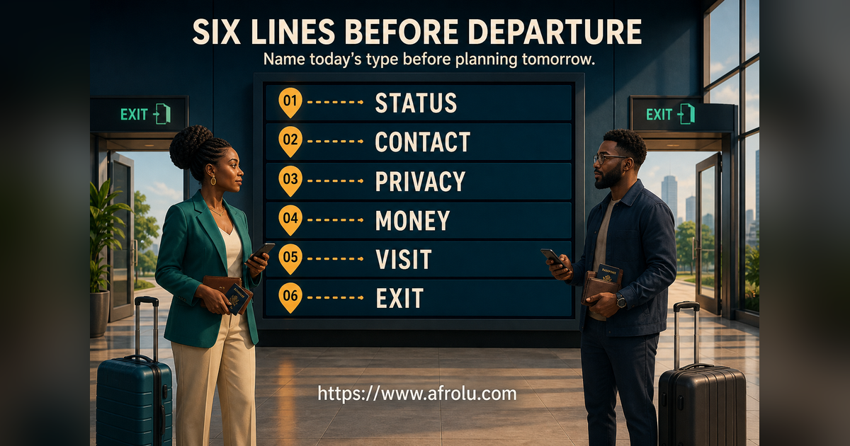 Zuri and Kelechi reading a six-line safe long-distance dating departure board