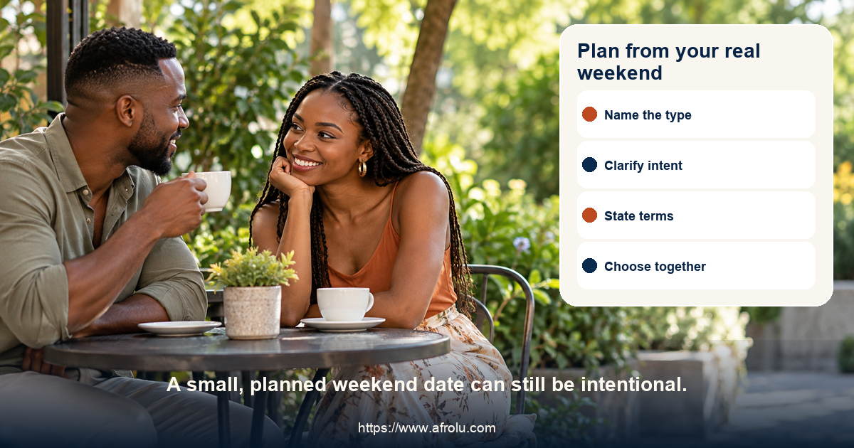 Two adult Black Kenyan professionals meet for relaxed weekend coffee in Nairobi