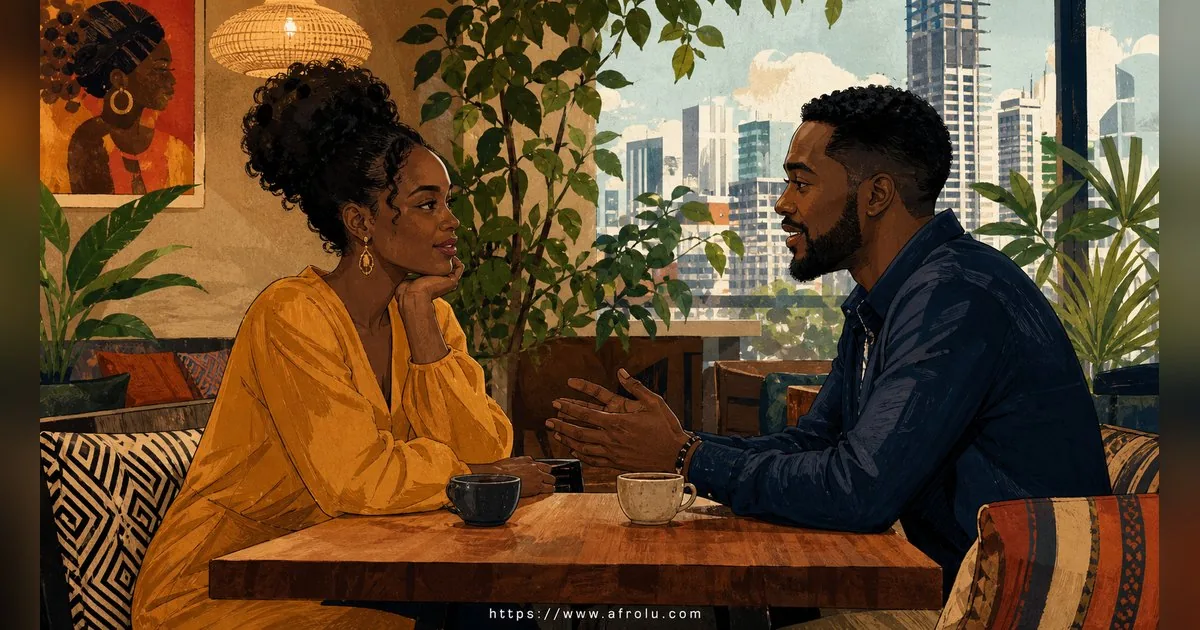 Who Pays on a Date? A Clear Guide to Budget, Offers and No Obligation for Diaspora Daters: Low-pressure in City Life: Afrolu conversation example