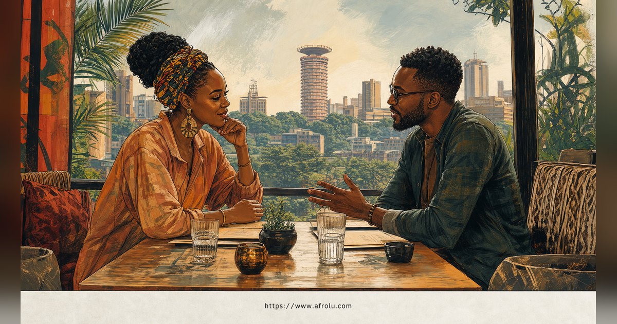 Who Pays on a Date? A Clear Guide to Budget, Offers and No Obligation for Diaspora Daters: Low-pressure in City Life: Afrolu overview illustration
