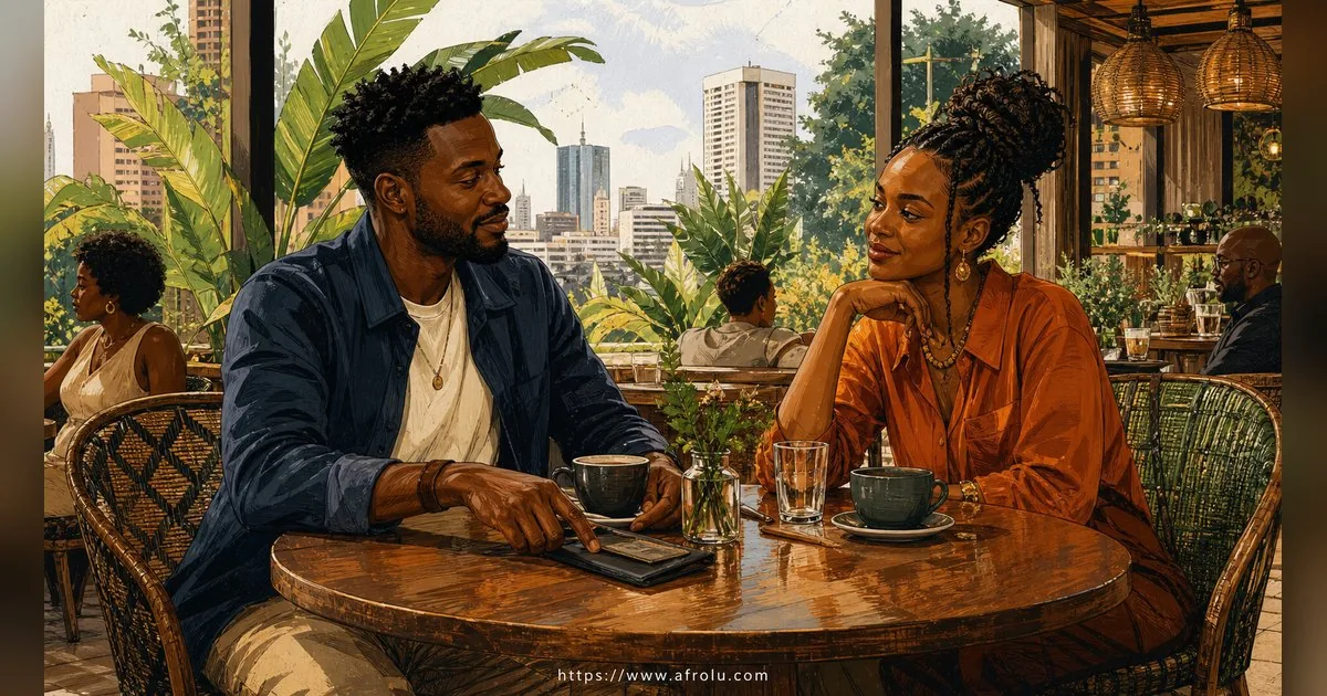 Who Pays on a Date? A Clear Guide to Budget, Offers and No Obligation for Diaspora Daters: Low-pressure in City Life: Afrolu real-life scene