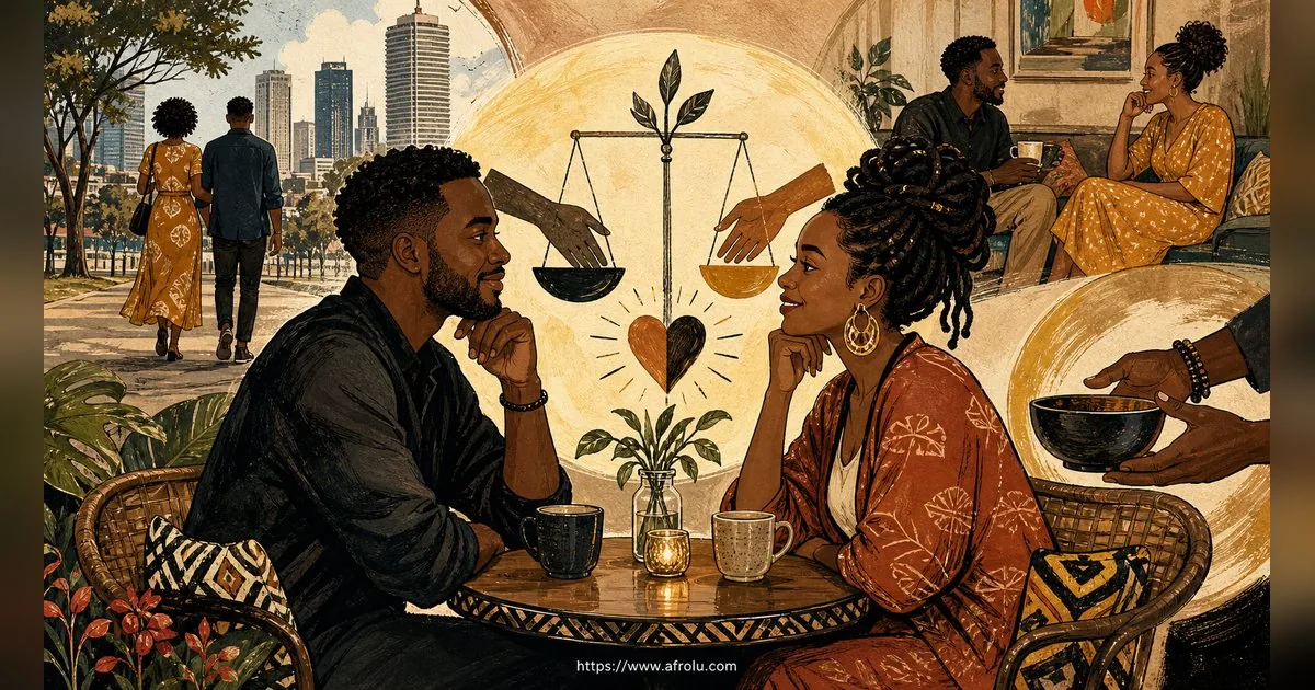 Who Pays on a Date? A Clear Guide to Budget, Offers and No Obligation for Diaspora Daters: Low-pressure in City Life: Afrolu shareable reminder