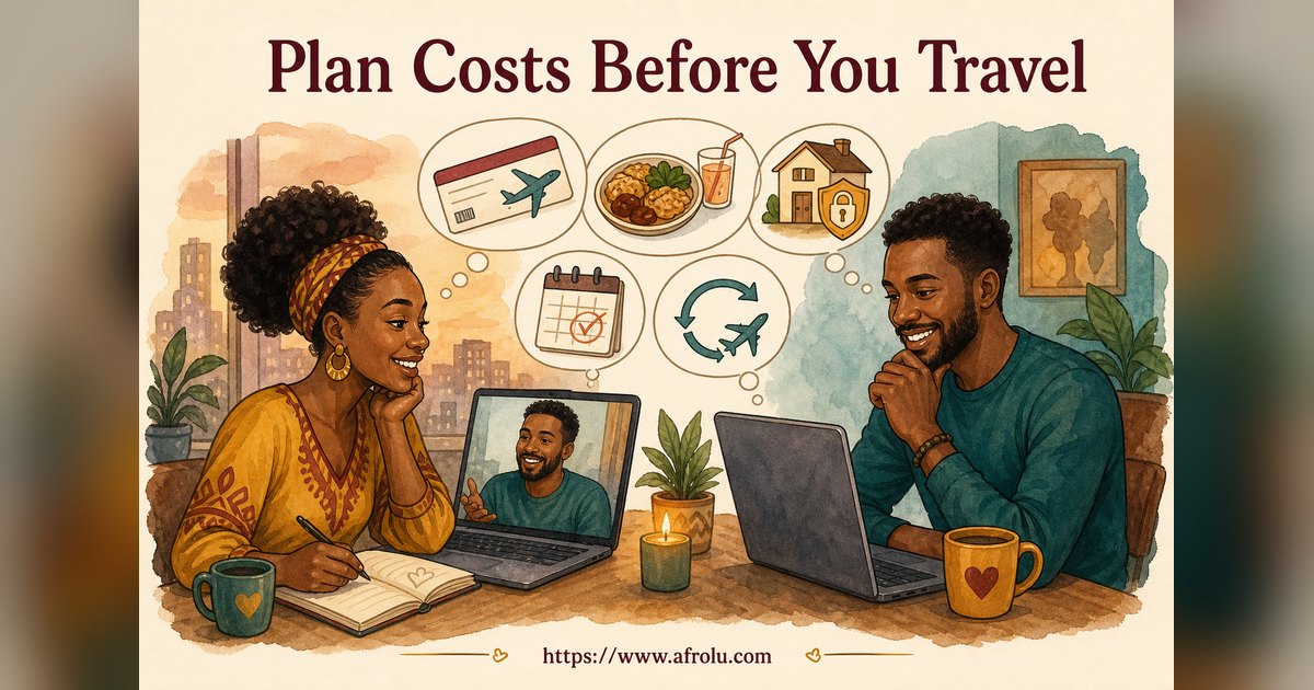 Who Pays on a Date? A Clear Guide to Budget, Offers and No Obligation for Diaspora Daters: Safety-first in Distance-Aware Dating: Afrolu overview illustration