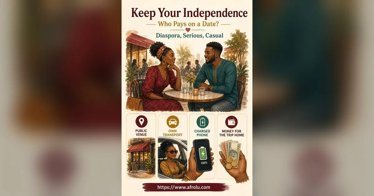 Who Pays on a Date? A Clear Guide to Budget, Offers and No Obligation for Diaspora Daters: Intent-first in Casual-But-Honest Dating: Afrolu safety checklist