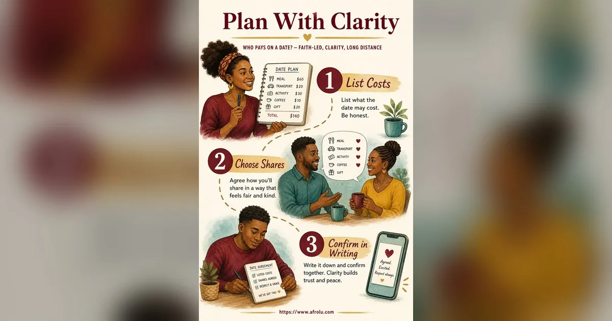 Who Pays on a Date? A Clear Guide to Budget, Offers and No Obligation for Faith-Led Daters: Clarity-first in Distance-Aware Dating: Afrolu decision path