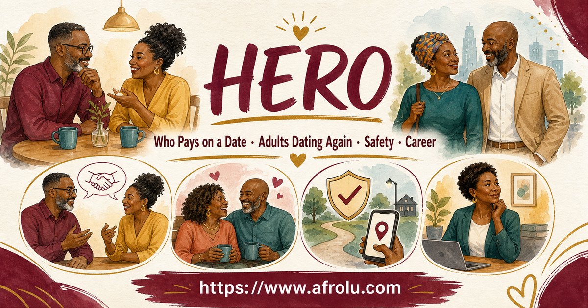 Who Pays on a Date? A Clear Guide to Budget, Offers and No Obligation for Late Entrants: Safety-first in Career-Heavy Seasons: Afrolu overview illustration