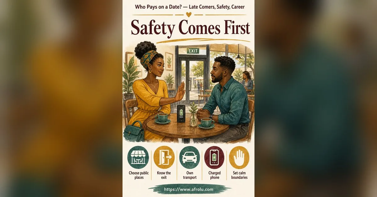 Who Pays on a Date? A Clear Guide to Budget, Offers and No Obligation for Late Entrants: Safety-first in Career-Heavy Seasons: Afrolu safety checklist