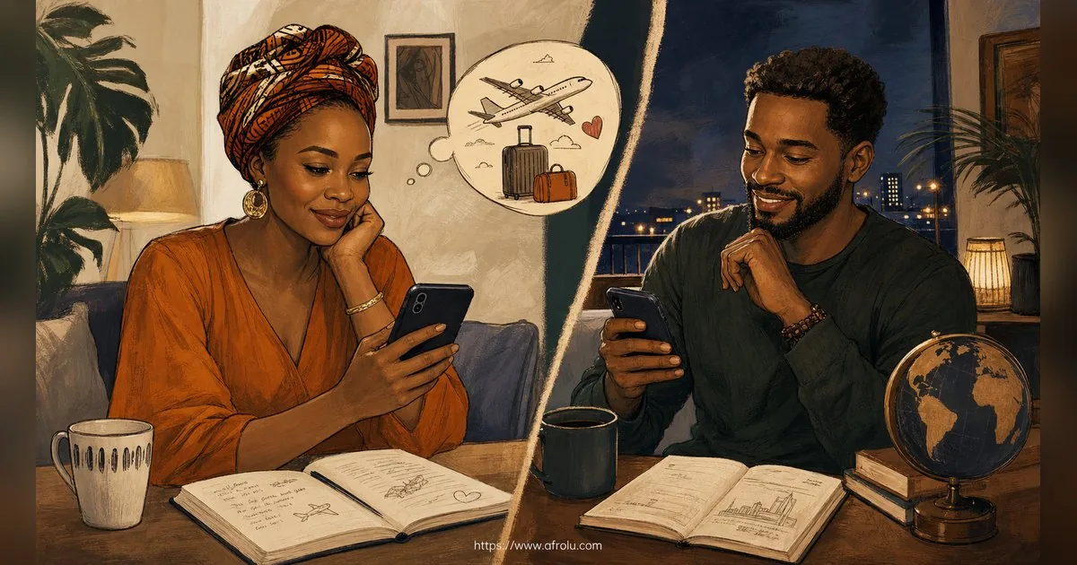 Who Pays on a Date? A Clear Guide to Budget, Offers and No Obligation for New Relationship Starters: Low-pressure in Distance-Aware Dating: Afrolu conversation example