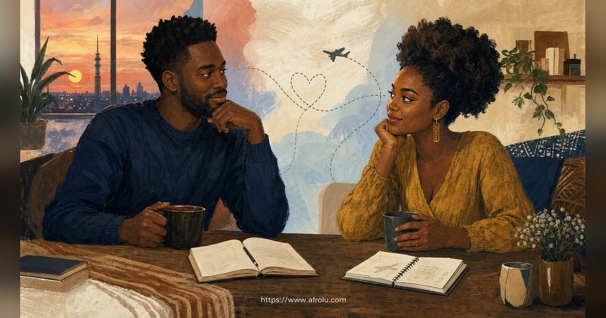 Who Pays on a Date? A Clear Guide to Budget, Offers and No Obligation for New Relationship Starters: Low-pressure in Distance-Aware Dating: Afrolu overview illustration