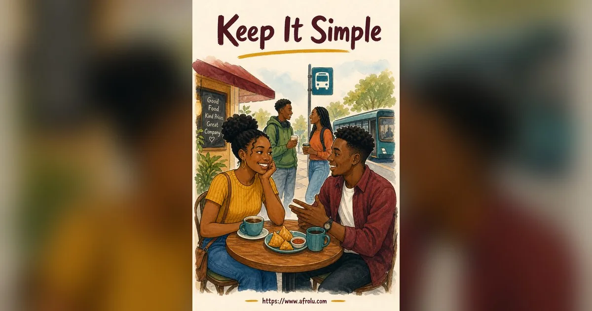 Who Pays on a Date? A Clear Guide to Budget, Offers and No Obligation for Students: Low-pressure in Weekend-First Dating: Afrolu real-life scene