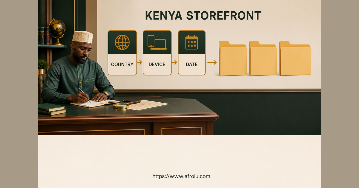 A Muslim Kenyan adult builds a marriage-app shortlist from country device and review-date storefront receipts