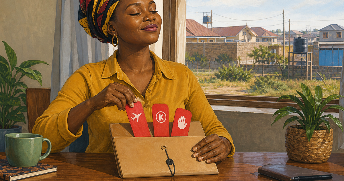 A reader closes a Kitengela dating app test after one sided travel money pressure or ignored boundaries