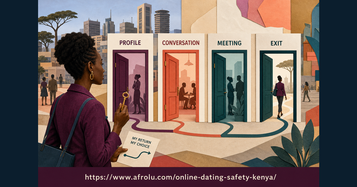 Professional woman retains separate profile conversation meeting and exit permissions with an independent return