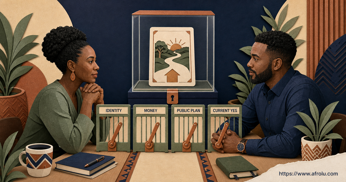 Kenyan Christian adults keep identity, money, a public plan and current consent outside a protected future-intent display