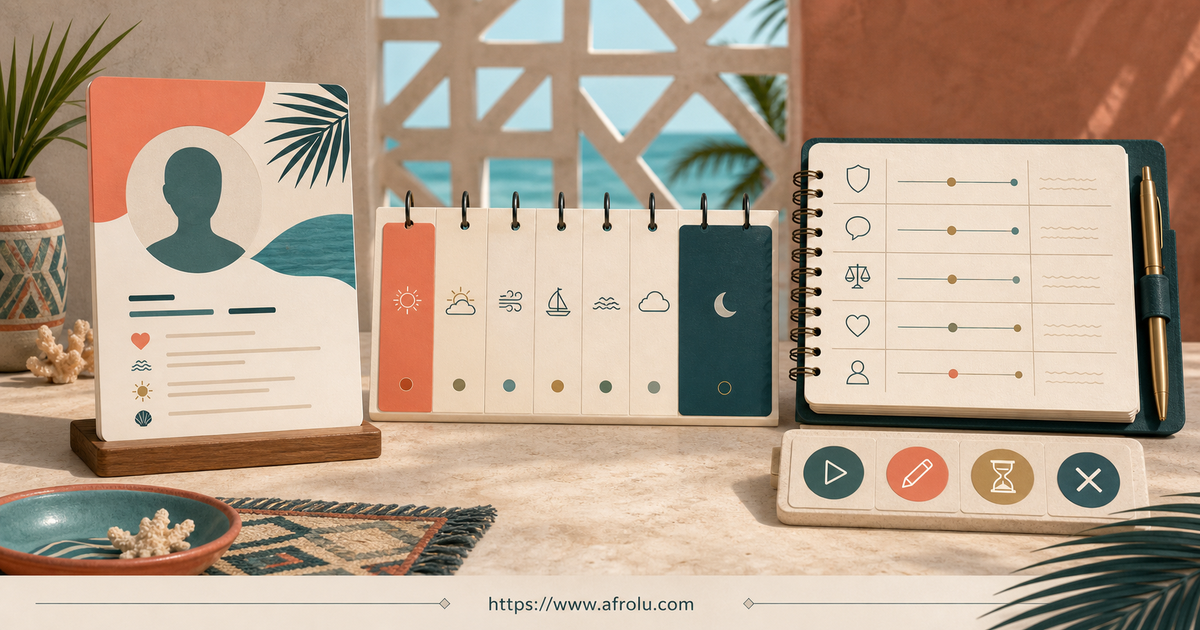 A privacy-safe Mtwapa profile moves through an ordinary week to a neutral conduct review