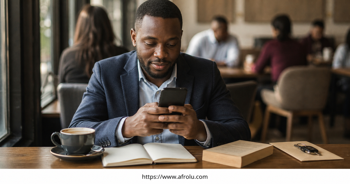 Show a natural professional profile moment without employer branding or performed status.