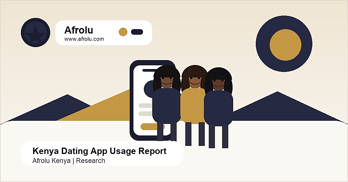 Kenya Dating App Usage Report Afrolu Kenya guide image
