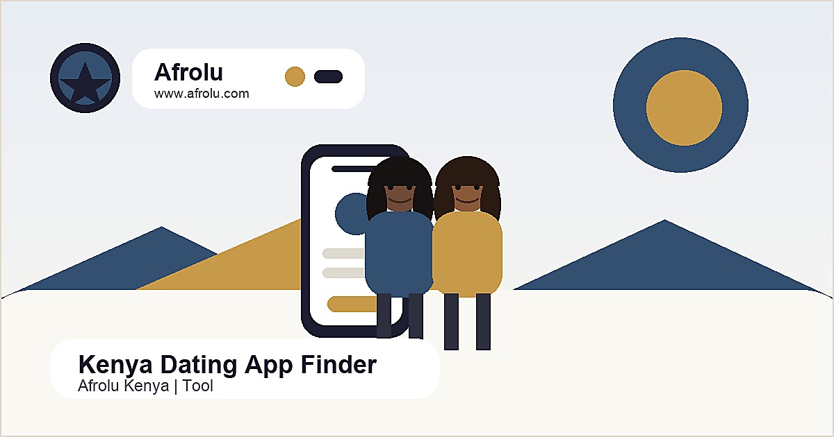 Kenya Dating App Finder Afrolu Kenya guide image