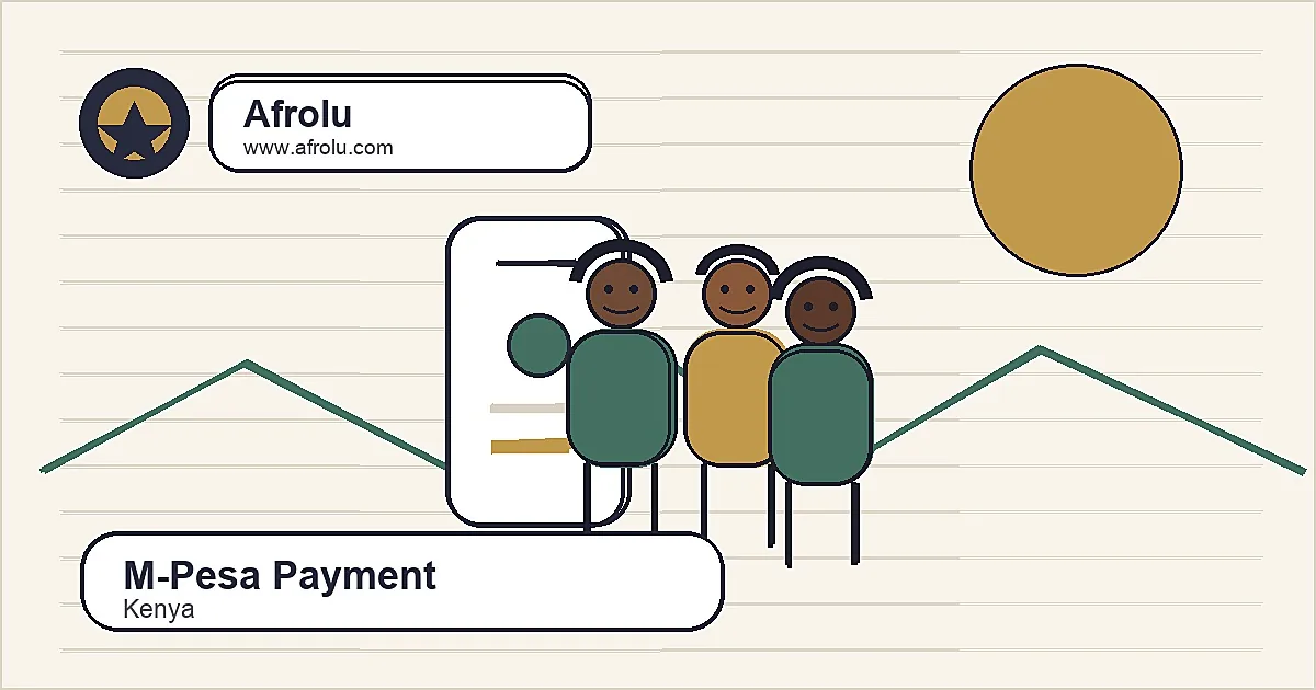 Dating Apps in Nairobi with M-Pesa supporting Afrolu illustration 1