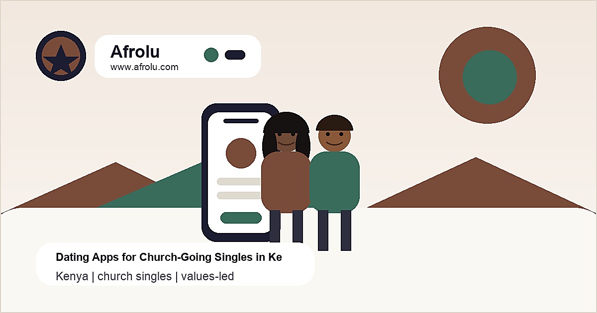 Best Dating Apps for Church-Going Singles in Kenya editorial guide image by Afrolu