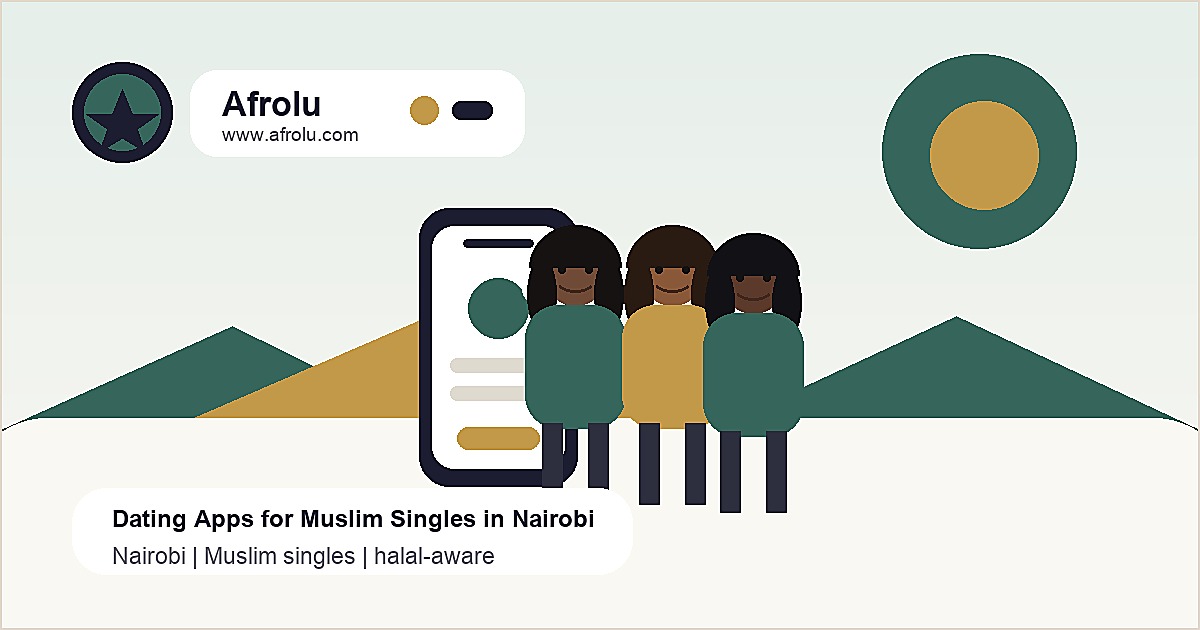 Best Dating Apps for Muslim Singles in Nairobi editorial guide image by Afrolu