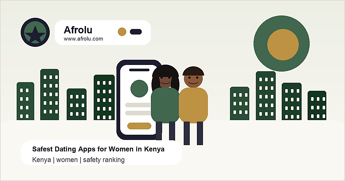 Safest Dating Apps for Women in Kenya editorial guide image by Afrolu