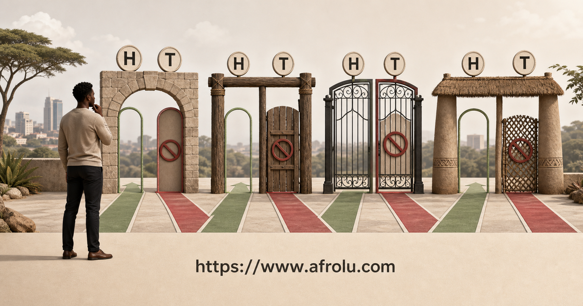 Kenyan dater places current country access account eligibility relationship fields and ordinary-week fit in a four-gate comparison