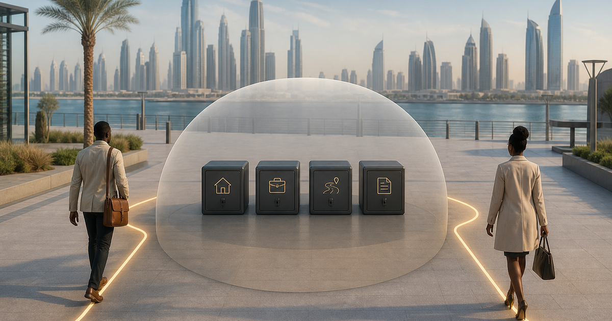 Kenyan resident in Dubai keeps home employer live route and immigration details outside a broad public meeting radius