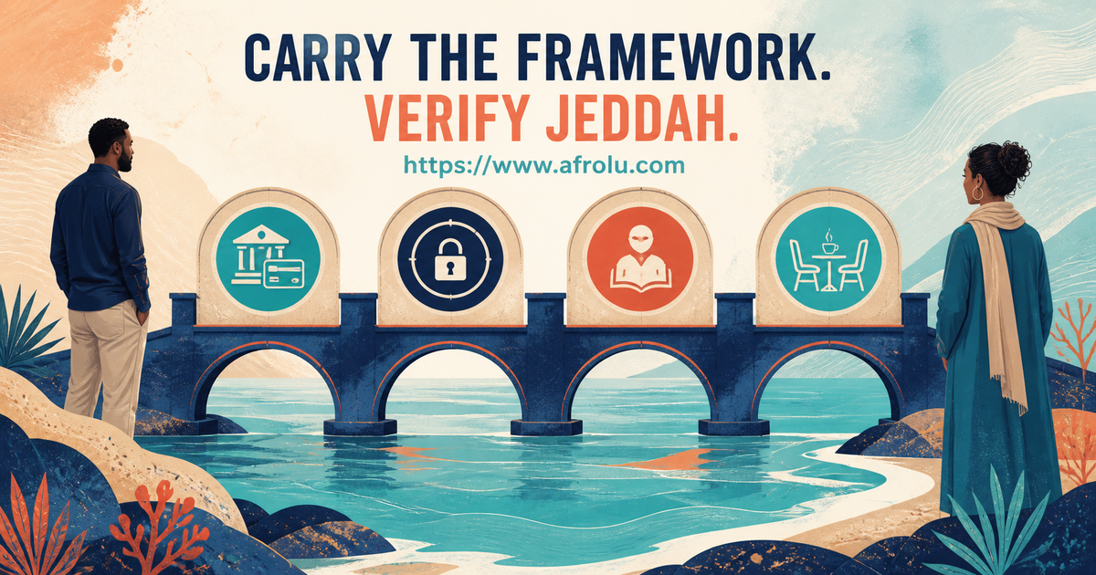 Question bridge from Jeddah dating intent to current Saudi access, privacy and authority checks