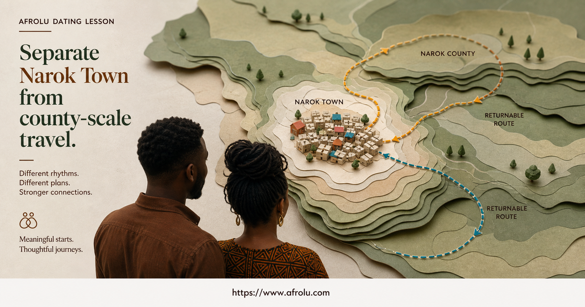 Narok Town and county dating radius converted into two independent return routes