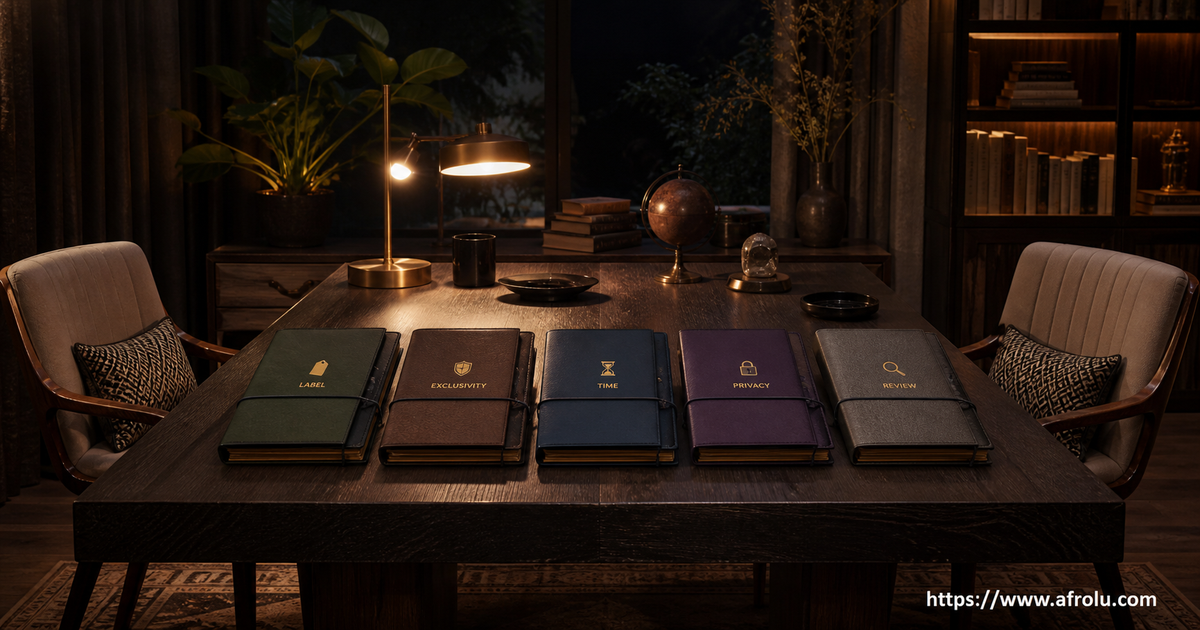 Five-folder define-the-relationship agenda for serious professionals