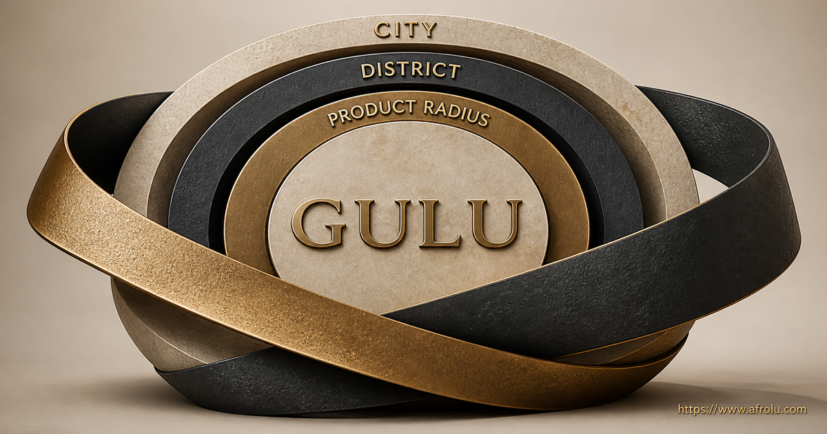 Gulu regional dating radius ledger with two returnable routes
