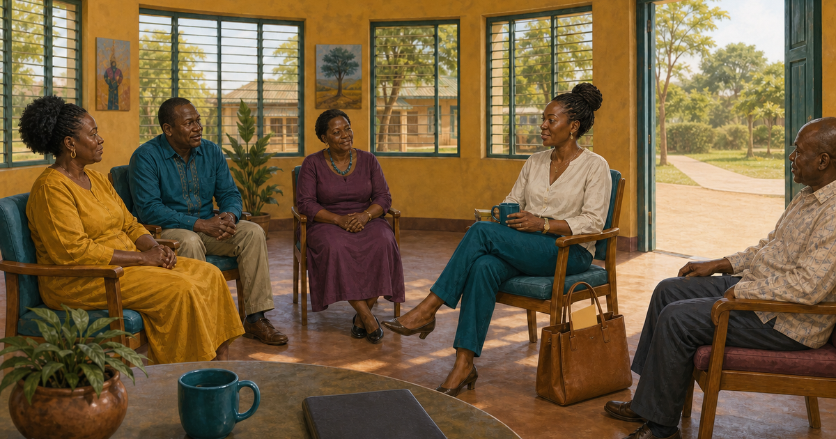 Family marriage conversation preserving the eligible adult's own chair and exit