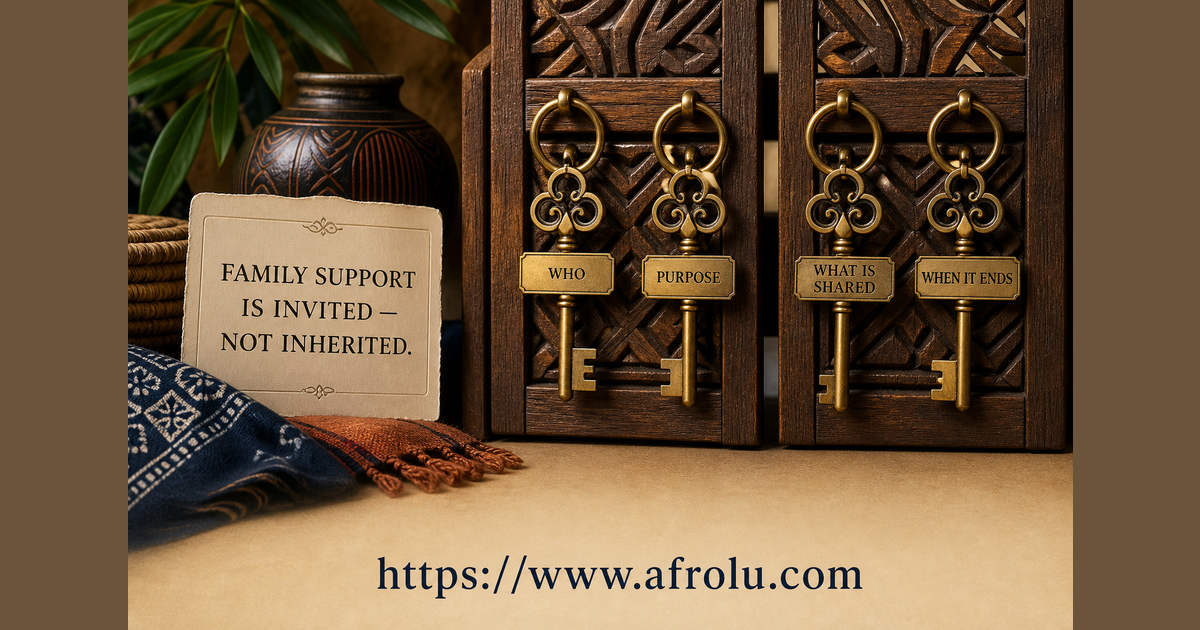 Permission gate controlling when family receives returnee dating information