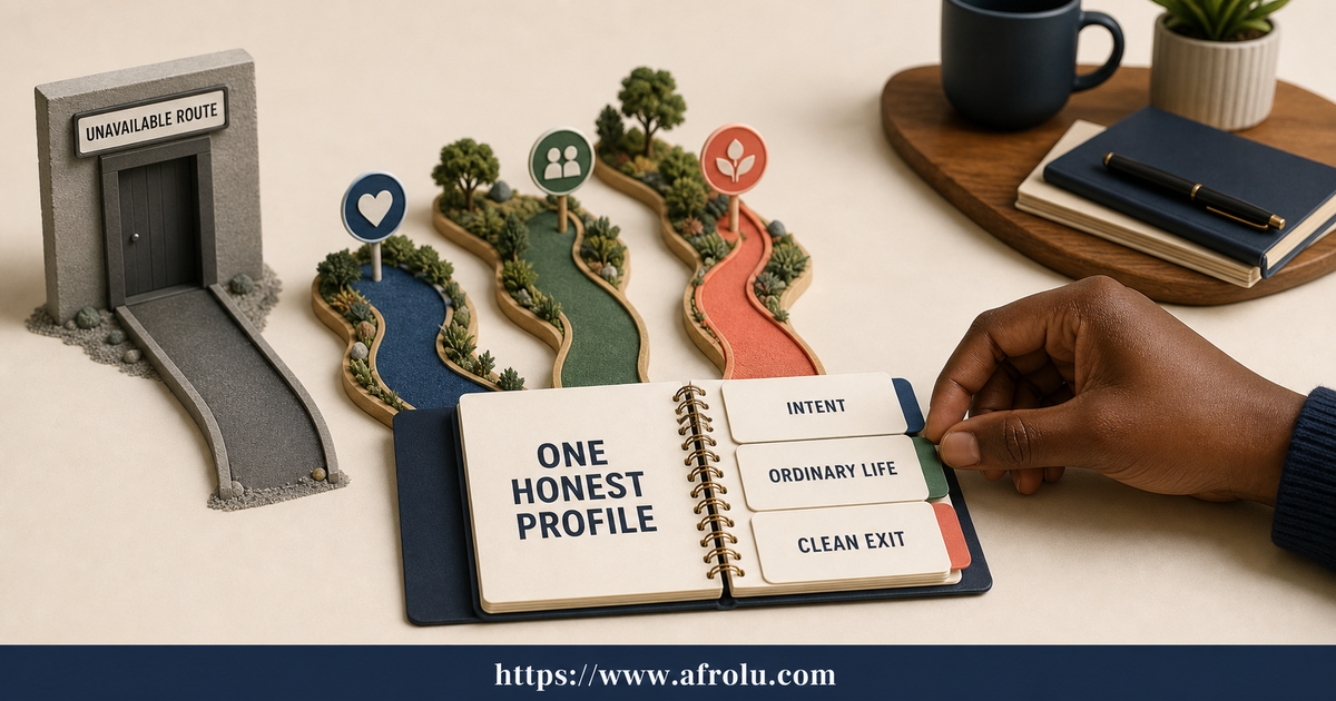 A Kenya adult closes an unavailable Hinge lane and runs one serious-intent test with one honest profile on an available app