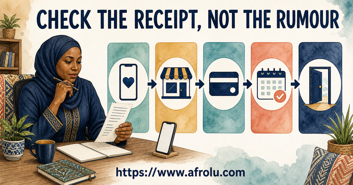 A Kenyan Muslim adult records app access, merchant, payment rail, renewal and exit as five separate checkout fields