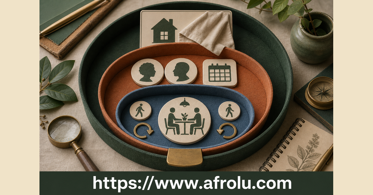 Three tactile Narok meetability rings move from broad location to repeatable conversation and an independently checked public plan